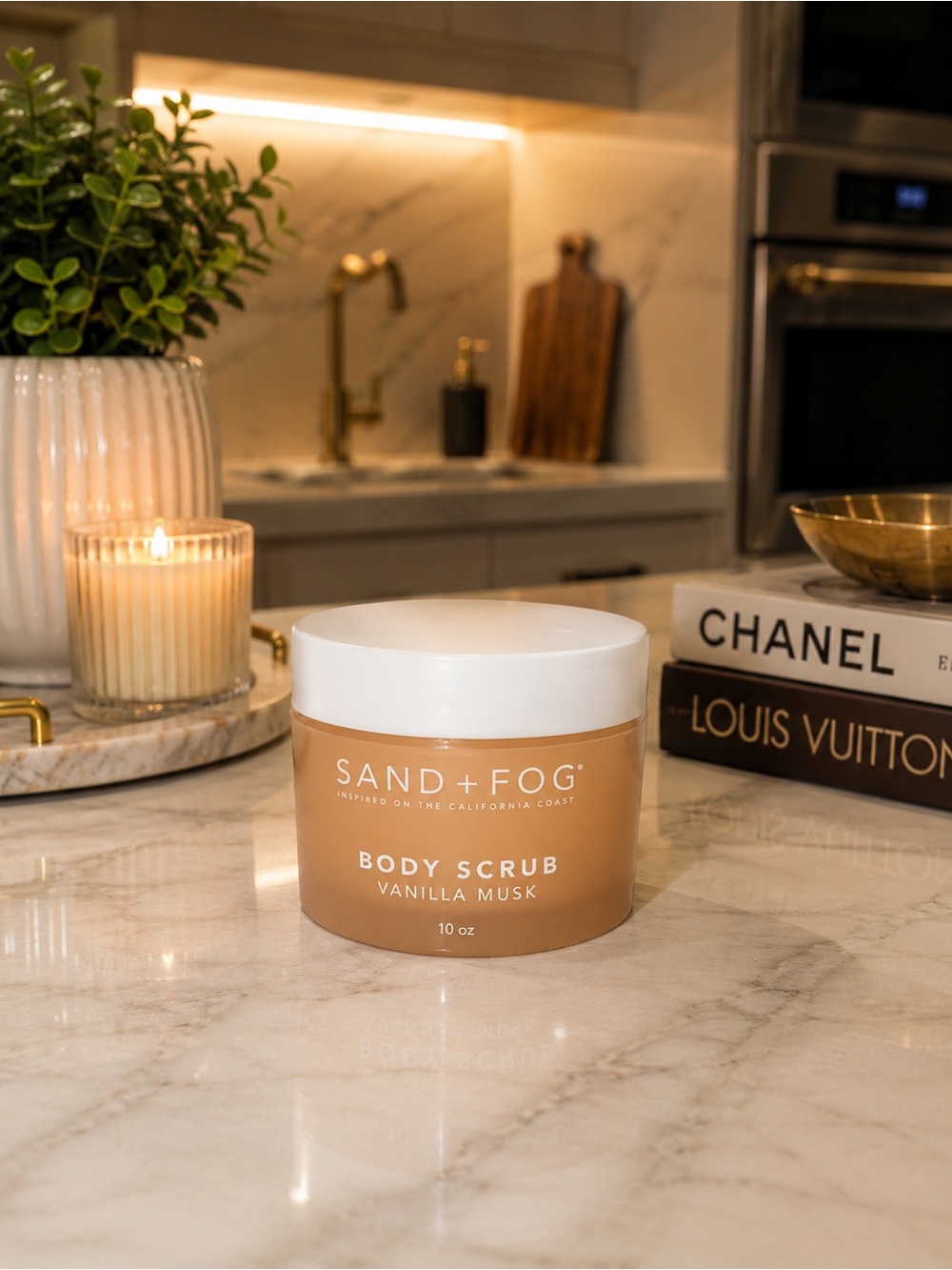 SAND + FOG Vanilla Musk Body Scrub — Cream
